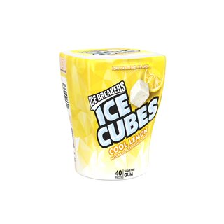 Ice Breakers - Ice Cubes Cool Lemon - Sugar Free - 40 Stck