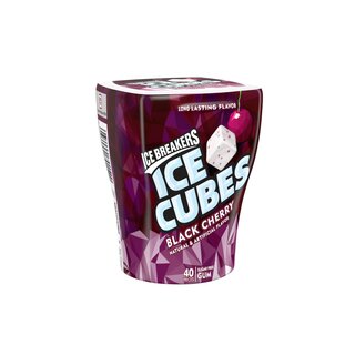 Ice Breakers - Ice Cubes Black Cherry - Sugar Free - 40 Stck