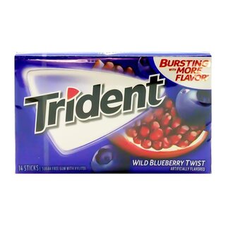 Trident - Wild Blueberry Twist - 14 Stck
