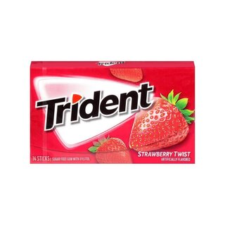 Trident - Strawberry Twist - 14 Stck