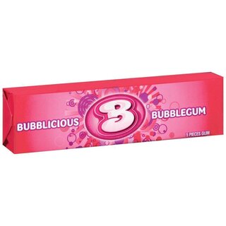 Bubblicious Bubblegum Gum 5 Stck - 40g