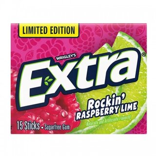 Wrigleys Extra - Rockin Raspberry Lime - 15 Stck