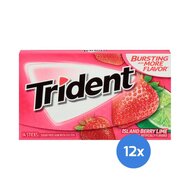 Trident - Island Berry Lime Twist - 12 x 14 Stck