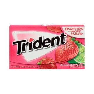 Trident - Island Berry Lime Twist - 14 Stck