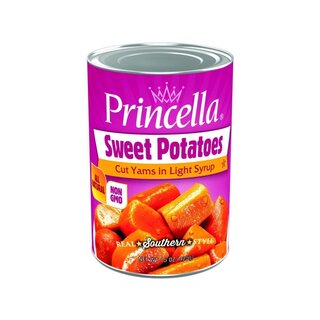 Princella - Sweet Potatoes Cut Yams in Syrup - 1 x 425g