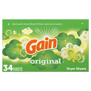 Gain Dryer Sheets Original - 34 Stck