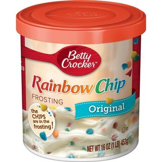 Betty Crocker - Rich & Creamy - Rainbow Chip Frosting - 1 x 453 g